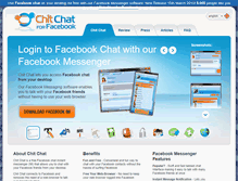 Tablet Screenshot of chitchat.org.uk